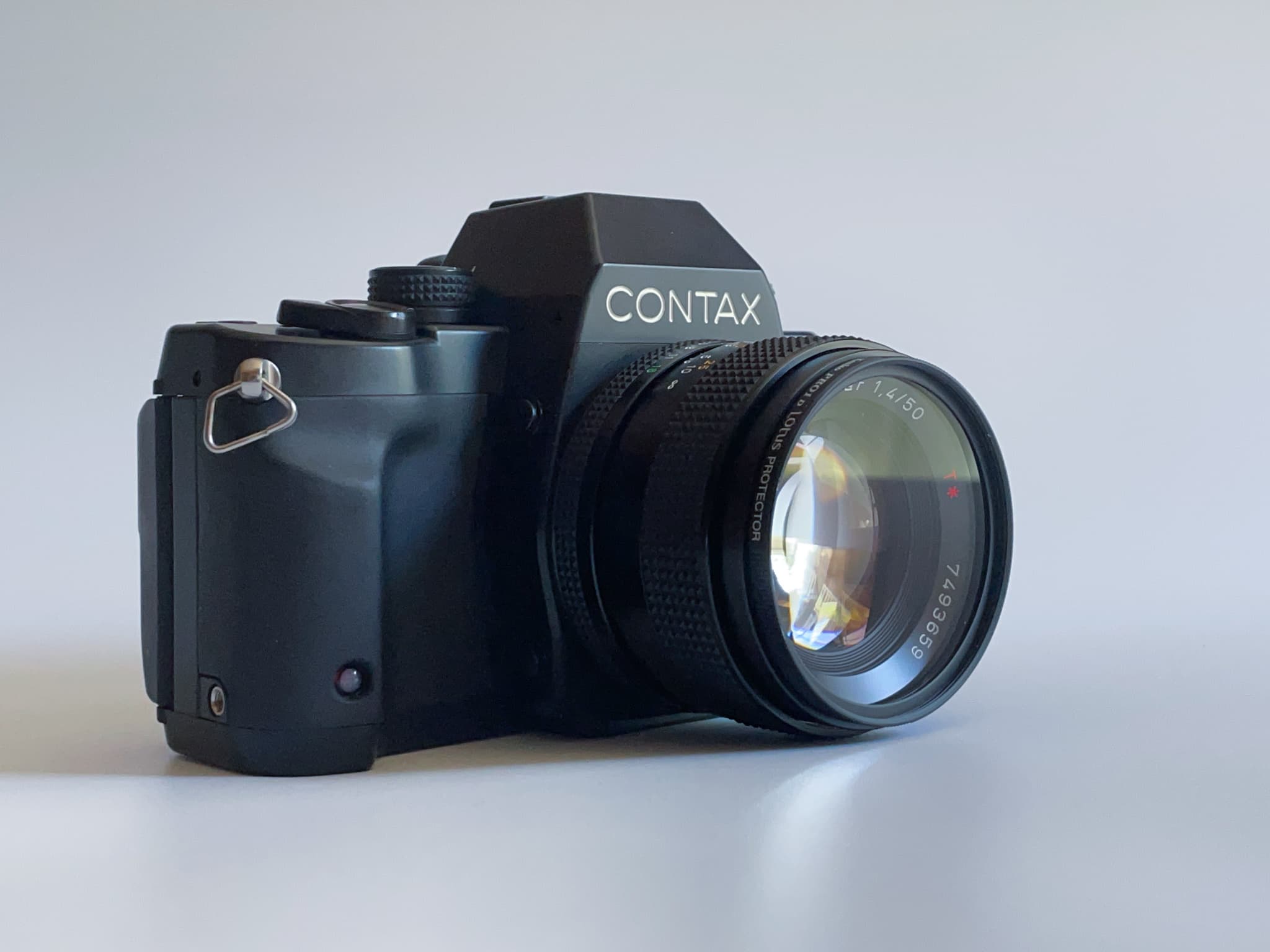 カメラCarl Zeiss Planar f1.7 50mm Contax aria